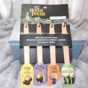 H-351 DISNEY HOCUS POCUS 4PK MIN SPATULAS NEW IN PACKAGE